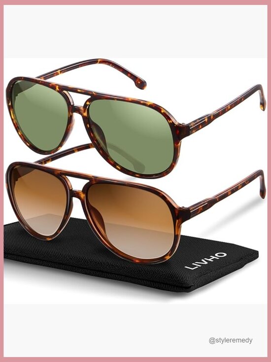 Polarized Aviator Sunglasses, Oversized UV Protection Shades main image 5